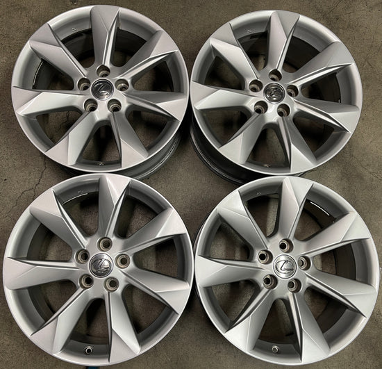 Four 2016-2019 Lexus RX350 / RX450H Factory 18 Wheels Rims OEM 74336 RX300