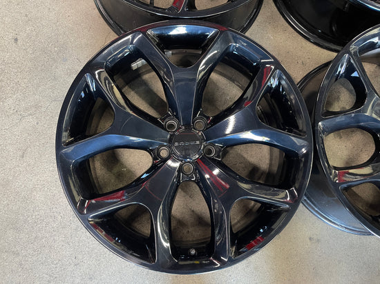 2019 Dodge Challenger Charger Factory 20 Wheels OEM Rims 2523 Black 1ZV91TRMAB