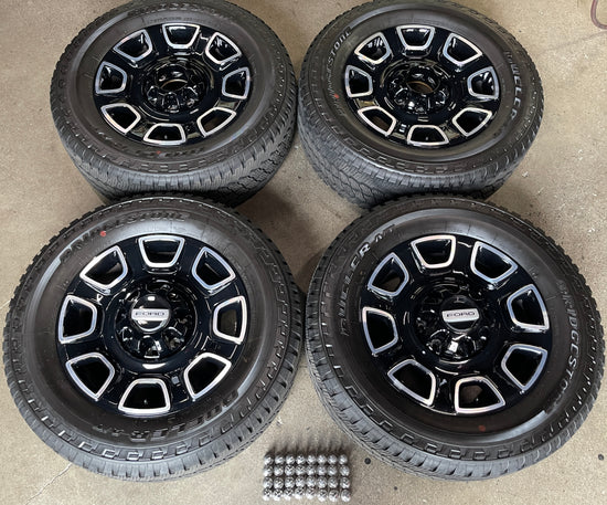 2025 Ford F250 F350 Factory 20 Wheels Tires OEM Rims Black PC3C1007HA Tires 92%