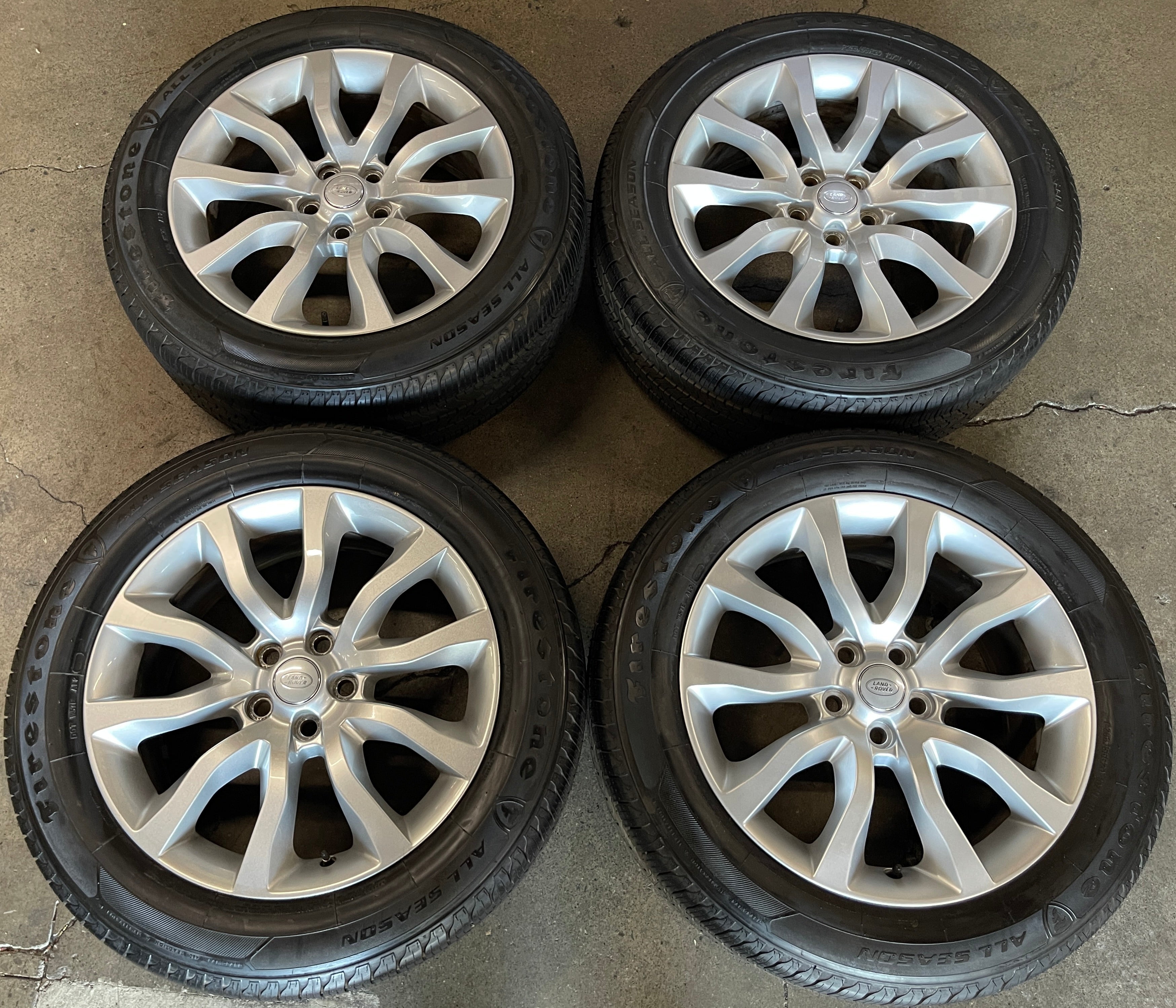 2017 Land Rover Range Rover Sport Factory 20 Wheels Tires Rims 72252 O ...