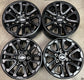 Four 2024 Ford F150 Raptor Factory 17 Wheels OEM Rims RL3V1007AB Black FX4