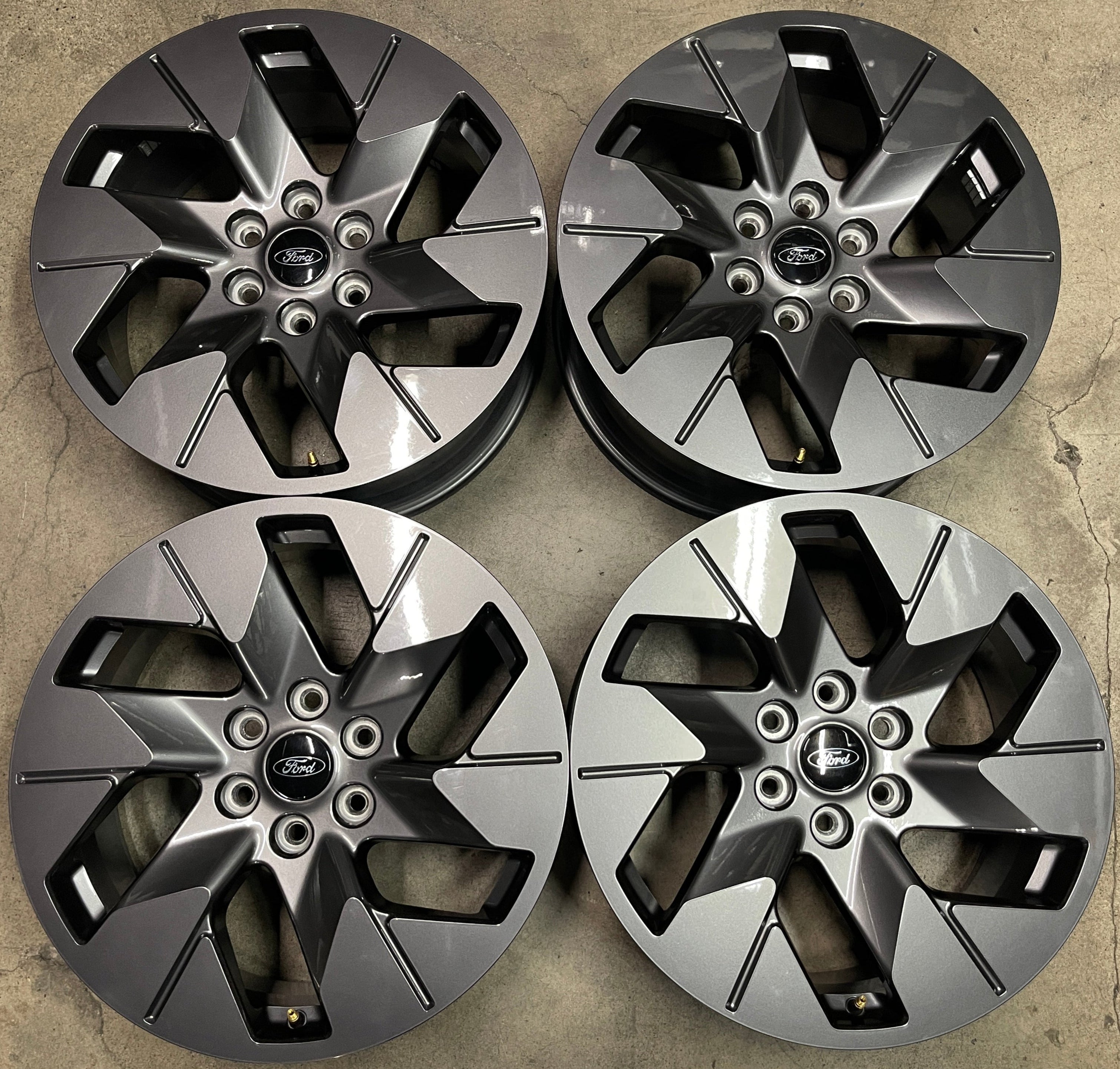 Sold Four 2025 Ford F150 Lightning EV Factory 20 Wheels Rims OEM NL381 ...