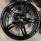 Four 2024 Chevy Corvette C8 factory 19 20 WHEELS OEM 23404163 23404154 Black