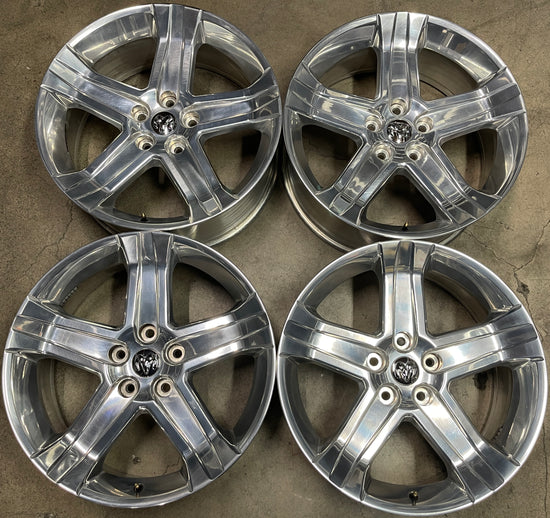 Sold Four 2018 Dodge RAM 1500 Factory 22 Wheels 2388 OEM 52014257AB Polished