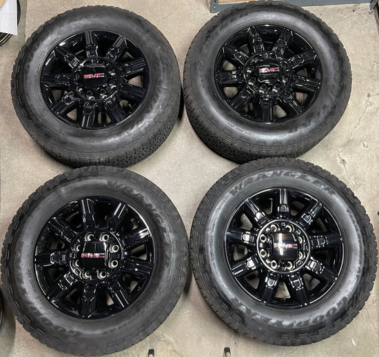 Sold 2024 GMC Sierra Denali HD2500 HD3500 Factory 20" Wheels Tires OEM Rims Black