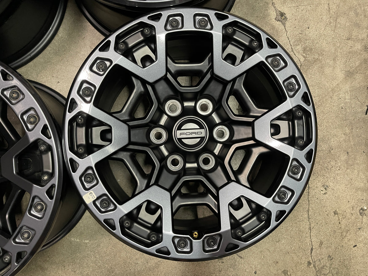 Raptor R Rims 2025 Ford F150 Raptor R OEM Wheels Rims 17x8.5 6x135 +32 Black – Socal ...
