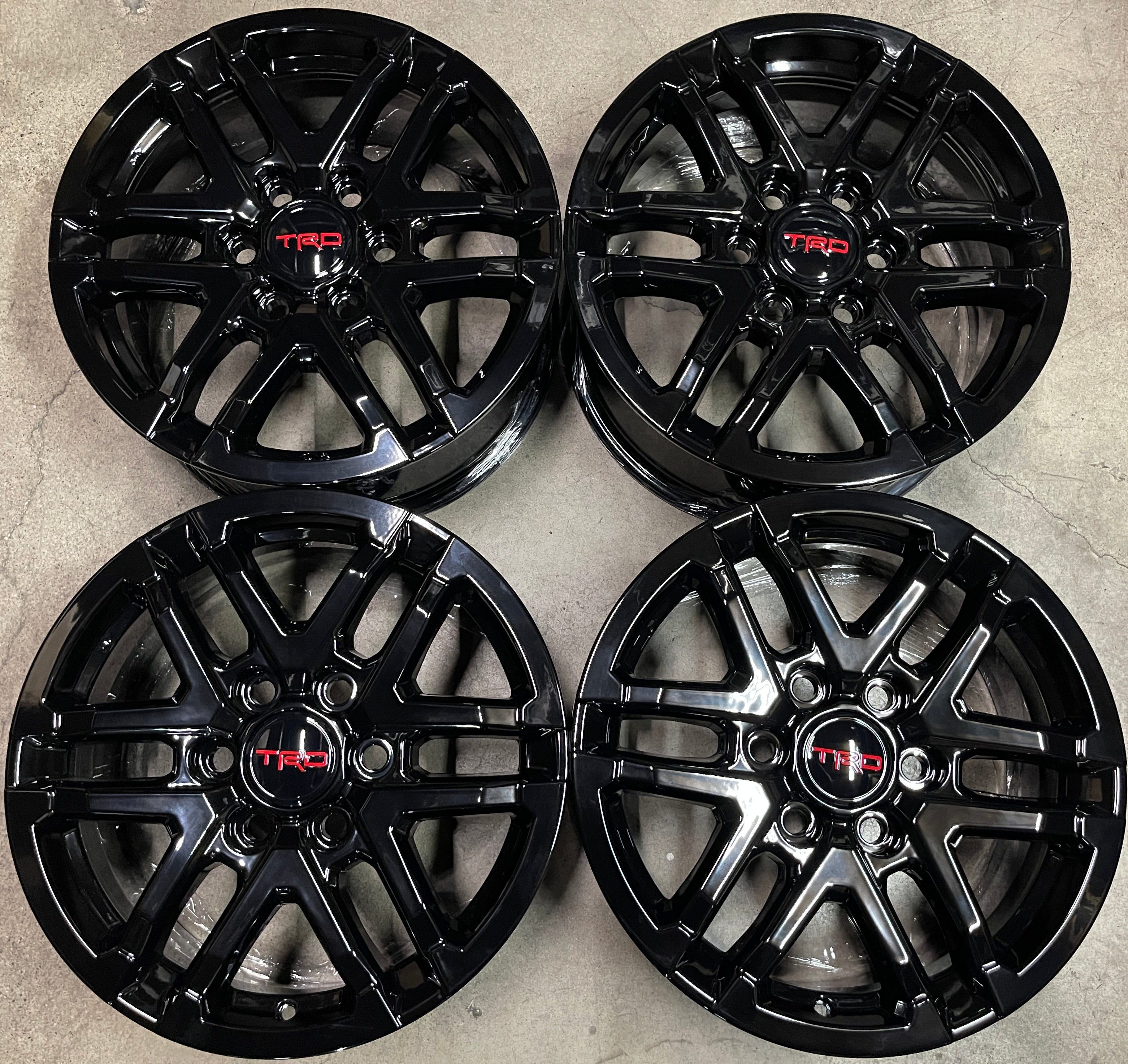 Oam Rims 2024-2025 Toyota Tacoma TRD NOT Prior Years OEM Wheel 18x7.5 +55 Gloss ...