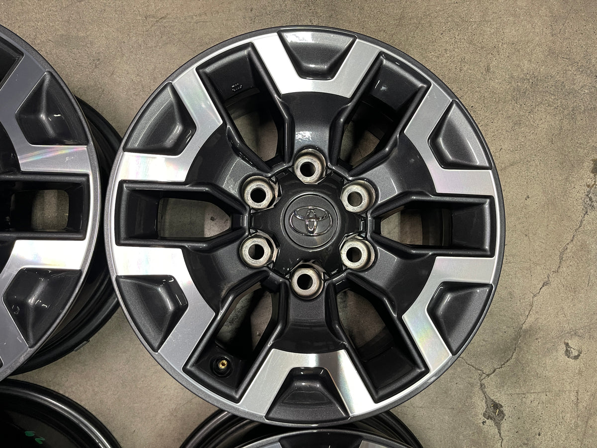 16 Inch Tacoma Rims Sold Four 2021 Toyota Tacoma 6X5.5 factory 16 Wheels Rims OEM 75189 ...