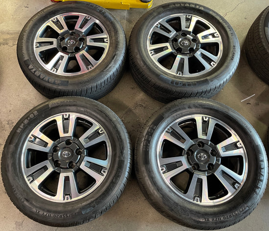 Sold 2021 Toyota Tundra Platinum Factory 20" Wheels Tires OEM Rims 75159 Sequoia