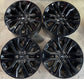 Sold Four 2025 Ford F150 Lariat Limited Factory 20 Wheels OEM Rims RL341007BA Gloss Black
