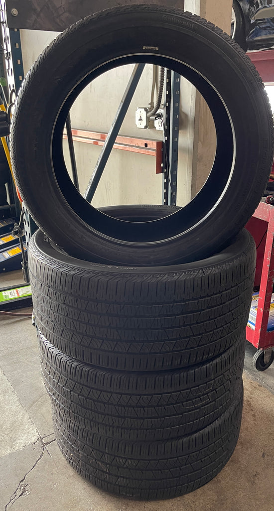 Used set of Continental Crosscontact LX Sport MO 275/45/21 70% 315/40/21 50%