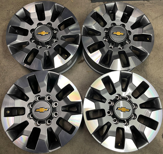 Sold Four 2025 Chevy Silverado HD2500 Factory 20" Wheels Rims 5947 OEM 23377036