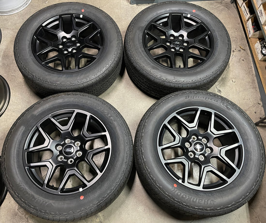 Sold 2024 Ford F150 Factory 20 Wheels Tires OEM RIMS RL341007G Black Hankook 275/60/20