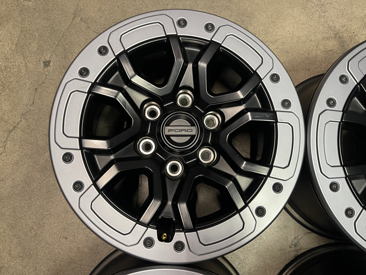 Four Raptor Oem Rims Sold Four 2025 Ford Ranger Raptor Factory 17 Wheels OEM RIMS N1WJ1007A ...