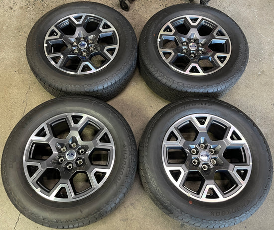 Four 2025 Ford F150 Factory 20 Wheels Tires OEM RIMS RL341007HA FX2 FX4