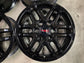 Four 2024 Toyota Tacoma TRD Factory 18 Wheels OEM Rims Gloss Black