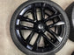 2024 Tesla Model S Plaid Factory 21" Wheels Tires OEM Rims Michelin 90% Gloss Black