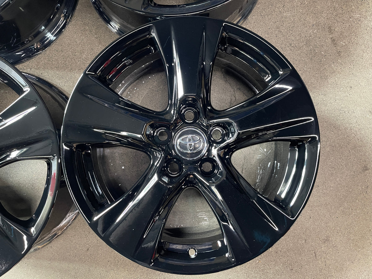 2017 Rav 4 Wheel Options 2019-2024 Toyota RAV4 OEM Wheels Rims 17x7 +35 Gloss Black – Socal Wheels