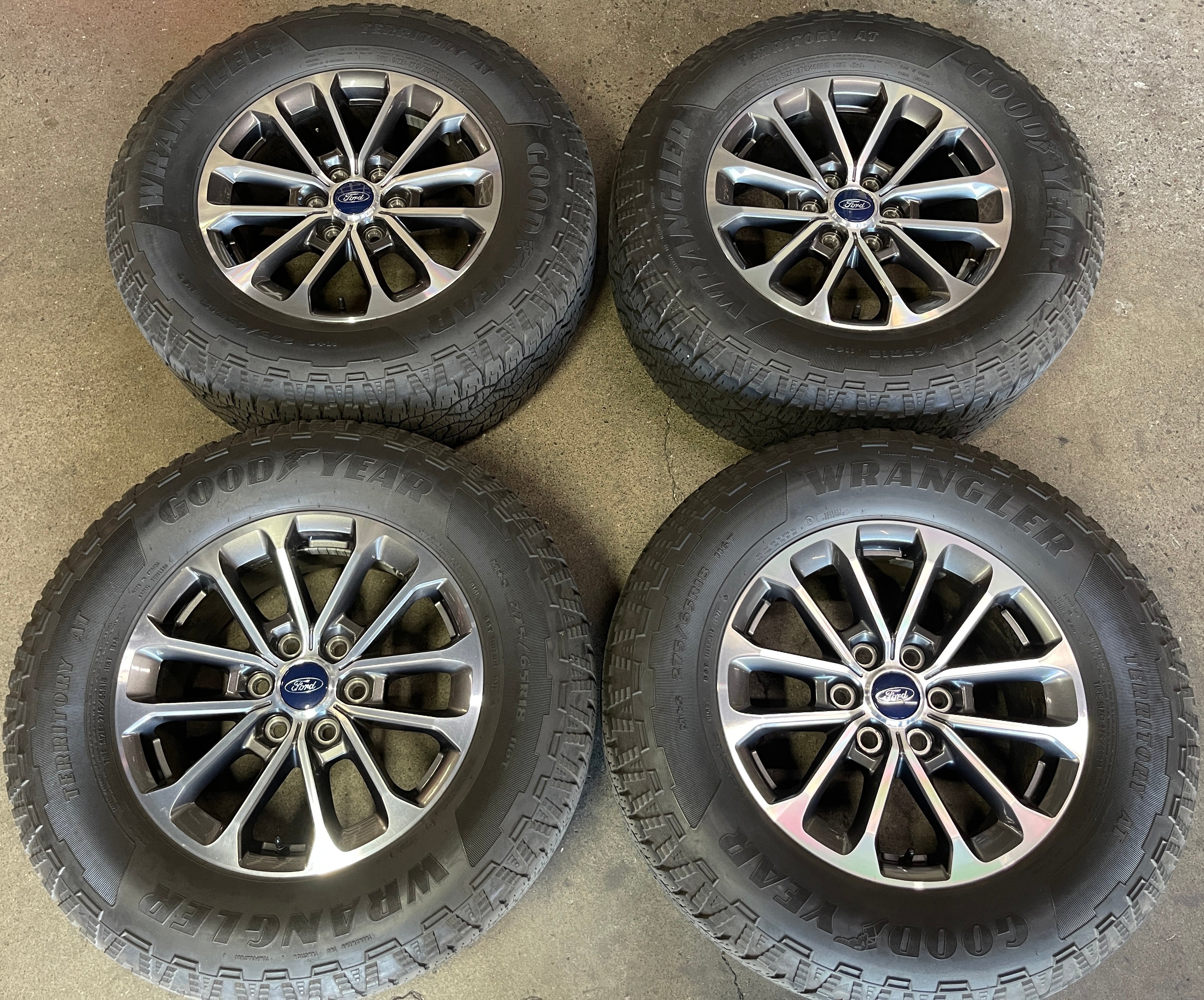 Sold 2018 Ford F150 Factory 18 Wheels Tires OEM 10169 Rims FX2 FX4 JL3 ...