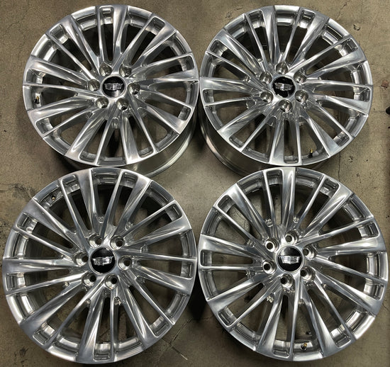 Sold Four 2025 Cadillac Escalade Platinum Factory 22 Wheels OEM Rims 87835102 Polished