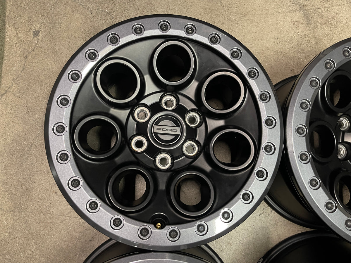Four Raptor Oem Rims Sold Four 2025 Ford F150 Raptor Factory 17 Wheels OEM Rims Bead Lock B ...