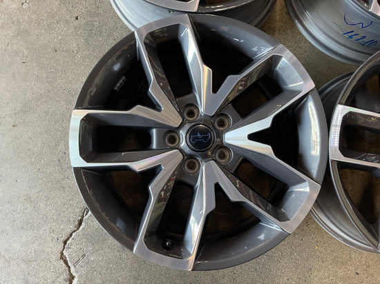 Five 2025 Jeep Wrangler 4XE Factory 20" Wheels OEM Rims Gladiator Rubicon