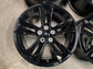 Four 2024 Ford Mustang GT Factory 18 Wheels RIMS OEM PR3C1007BA Black