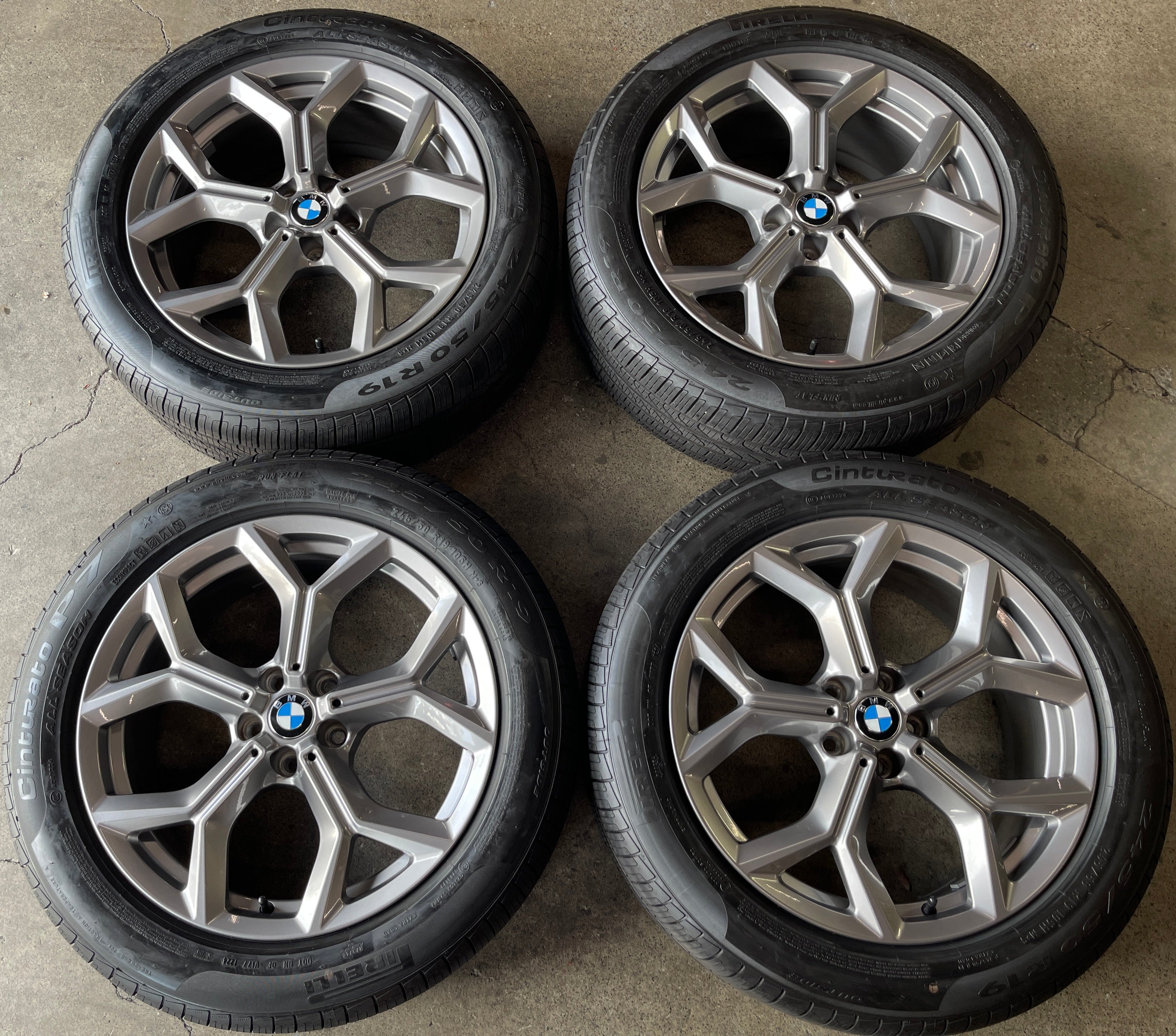 2024 BMW X3 X4 FACTORY 19 WHEELS TIRES OEM RIMS 36116877327 – Socal Wheels