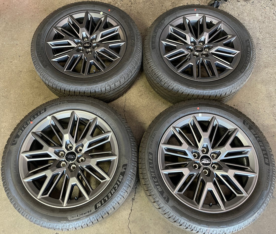 Sold 2025 Ford Expedition Factory 22" Wheels Tires OEM SL14-1007-LA Rims F150 Michelin 2755022