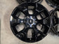 Four 2024 Ford F150 Factory 18 Wheels OEM 10341 RIMS ML341007CA Gloss Black