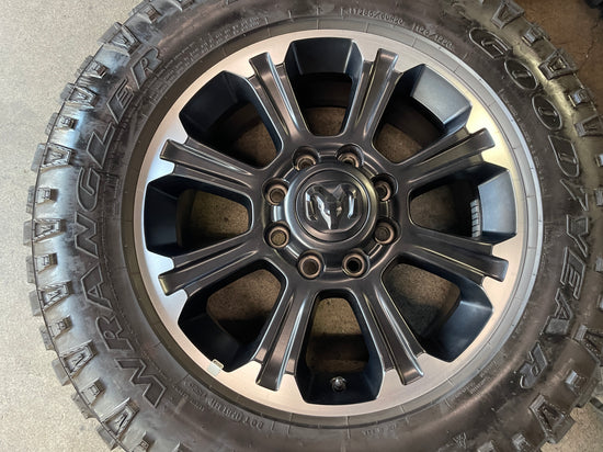 Dodge RAM 2500 3500 Laramie Factory 20 Wheels Tires OEM Rims LT285/60/20 Black