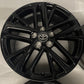 Four 2025 Factory Toyota Camry 18 Wheels OEM black rims 42611-AQ030