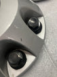 Sold Set of 4 2011-2023 GMC Sierra 3500 Dually Silver Center Caps 9597805 9597796 OEM