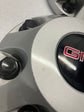 Sold Set of 4 2011-2023 GMC Sierra 3500 Dually Silver Center Caps 9597805 9597796 OEM
