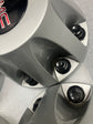 Sold Set of 4 2011-2023 GMC Sierra 3500 Dually Silver Center Caps 9597805 9597796 OEM