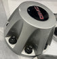 Sold Set of 4 2011-2023 GMC Sierra 3500 Dually Silver Center Caps 9597805 9597796 OEM