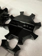 Sold Four 2023-2025 Hummer EV Black center caps for 18" OEM wheels rim 84806055