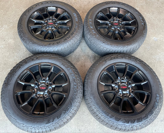 2026 Toyota Tundra TRD Adventure Factory 20 Wheels Tires OEM Black Rims Falken