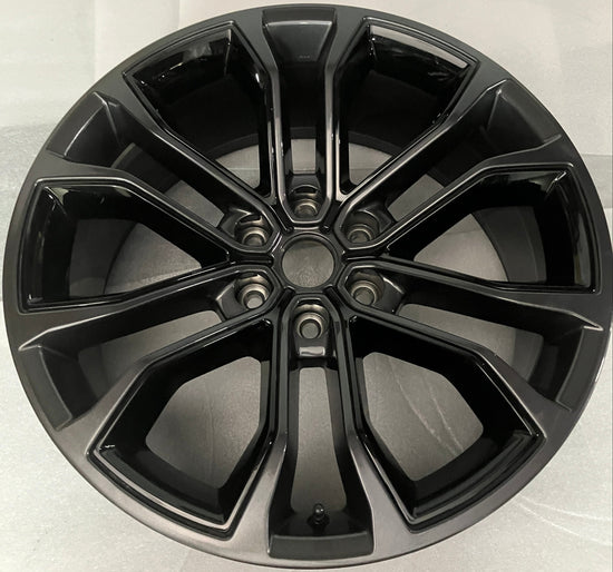 One 2024 Jeep Grand Wagoneer Factory 22" Wheel Rim 9279 OEM 4755331AA, 4755618AA