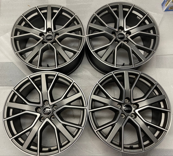 Four AUDI A4 S4 Factory 19 Wheels OEM Rims 8W0601025DH 19X8.5