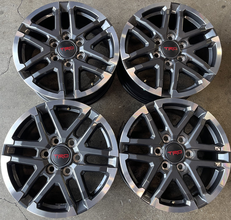 Four 2024 Toyota Tacoma TRD Factory 18 Wheels OEM RIMS 95895 – Socal Wheels