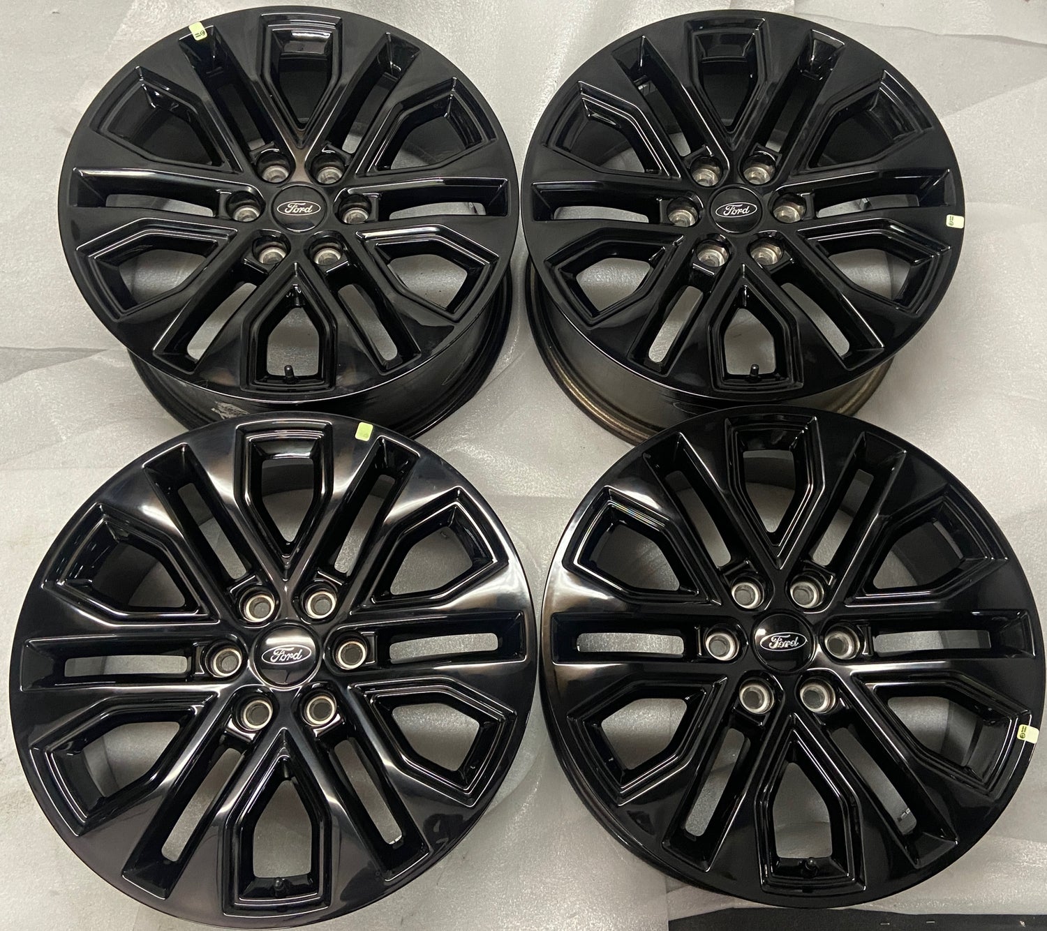 2023-2025 Ford F150 Lariat Limited OEM 20" Gloss Black Wheel Rim Set of 4 | RL3J1007BA 10710
