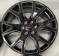2023-2026 GMC Yukon 1500 OEM 22" Machined Black Wheel Rim Set of 4 | 84040801 23376319 14087