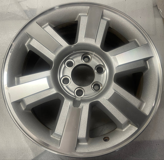 Single 2010 Ford F150 20 Machine Finish Silver OEM Alloy Wheel 6L3Z1007M Rim 3646
