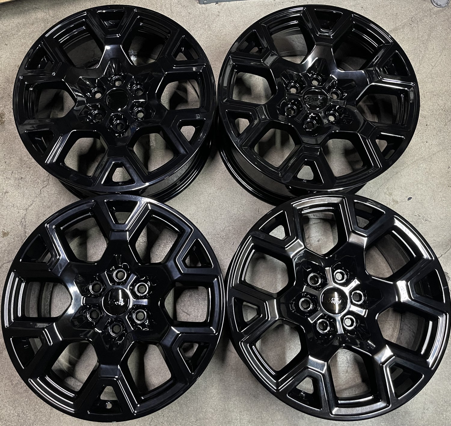 Sold Four 2025 Ford F150 Factory 20 Wheels OEM RIMS RL341007HA Gloss B ...