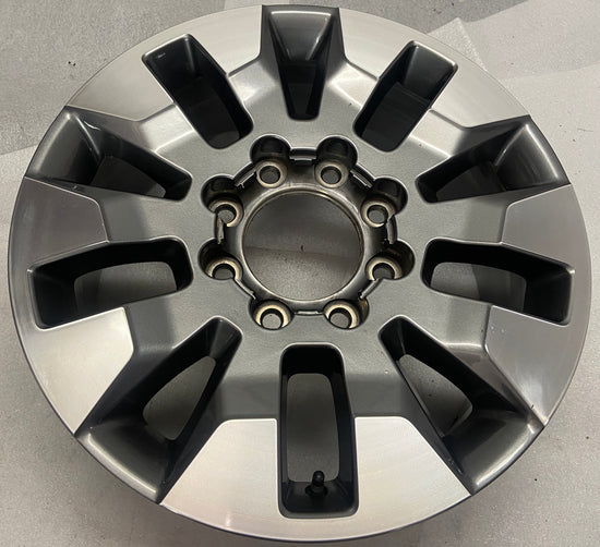 2021-2025 Chevrolet Silverado 2500 Factory 20" Machined Charcoal OEM Wheel Rim | 84742718 14032