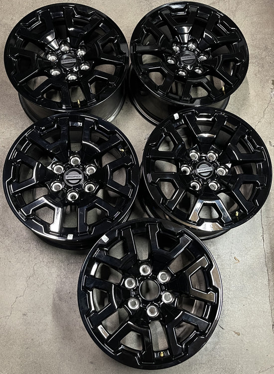 Sold Five 2024 Ford Bronco R F150 Raptor R Factory 17 Wheels OEM Rims Black 6x135 NB3V1007AB