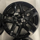 Sold Four 2026 Chevy Silverado LTZ Factory 20 Wheels OEM 5913 Rims Tahoe Black 23377017