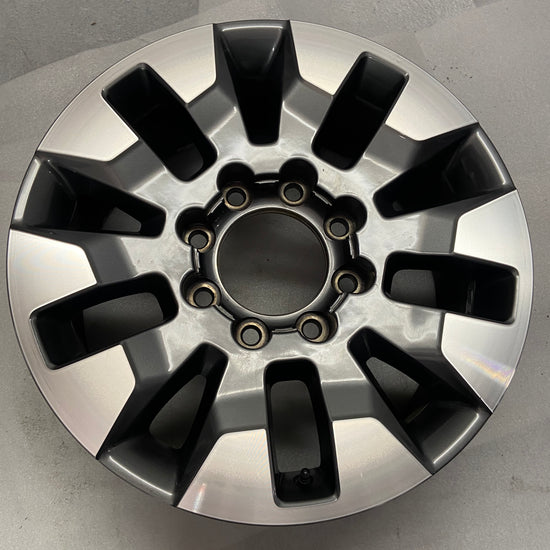 2021-2025 Chevrolet Silverado 2500 Factory 20" Machined Charcoal OEM Wheel Rim | 84742718 14032
