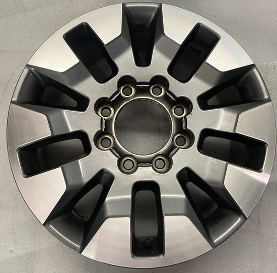 SoCal Wheels - 2021-2025 Chevrolet Silverado 2500 Factory 20 Inch OEM Machined Charcoal Wheel Rim Single Used